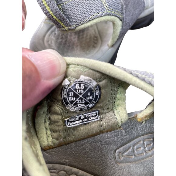 Keen Womens Gray Green waterproof Water Hiking Sandals Size 6.5  SKU 8998 - Picture 6 of 16